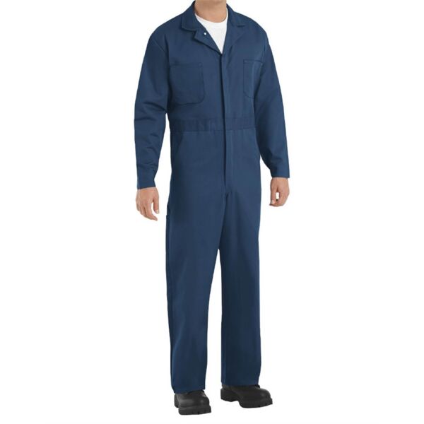 Button-Front Cotton Coverall Additional Sizes Thumbnail